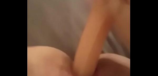  9 inch dildo vs 18 year old Girl part 2